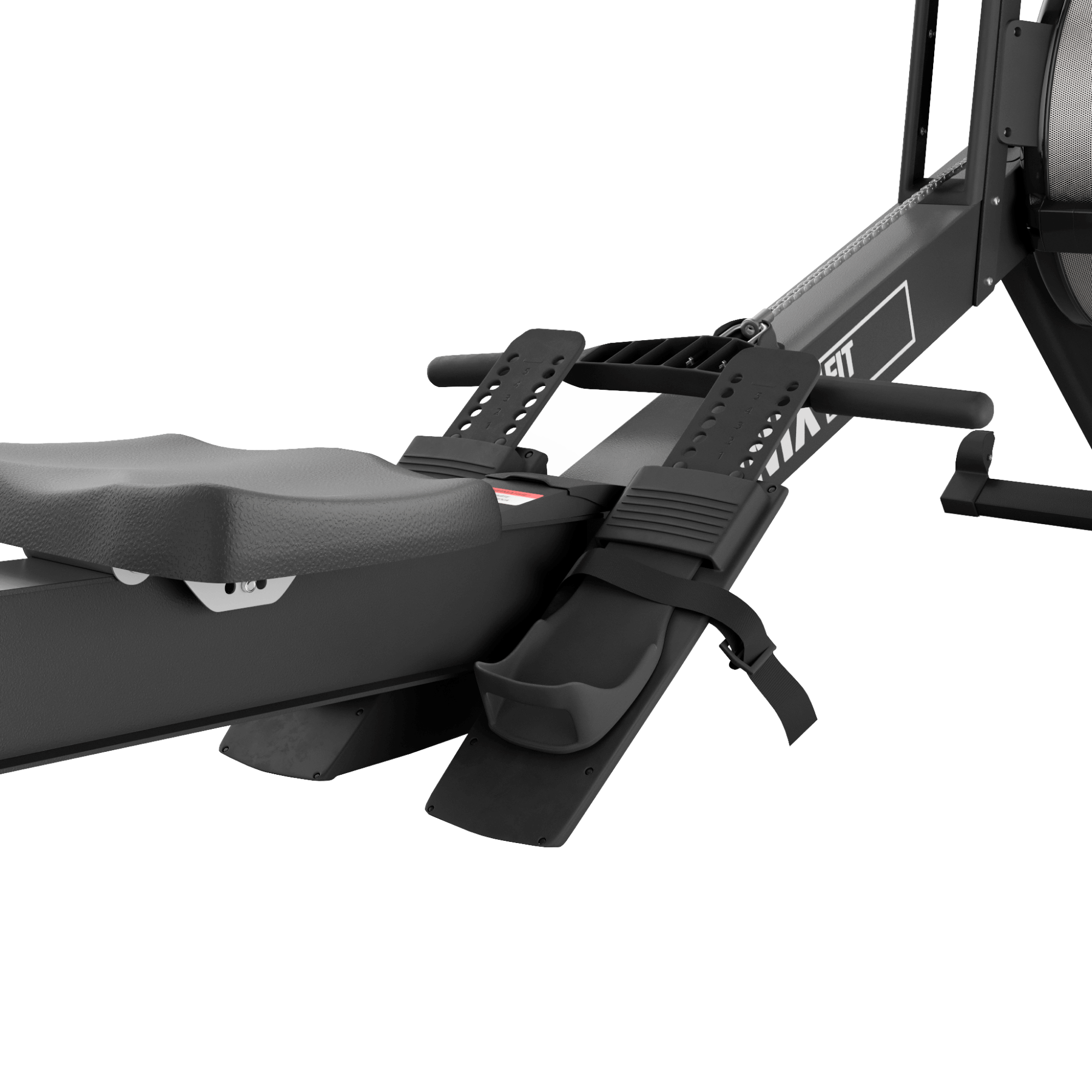 Гребной тренажер UNIXFIT Air Rower-X Black