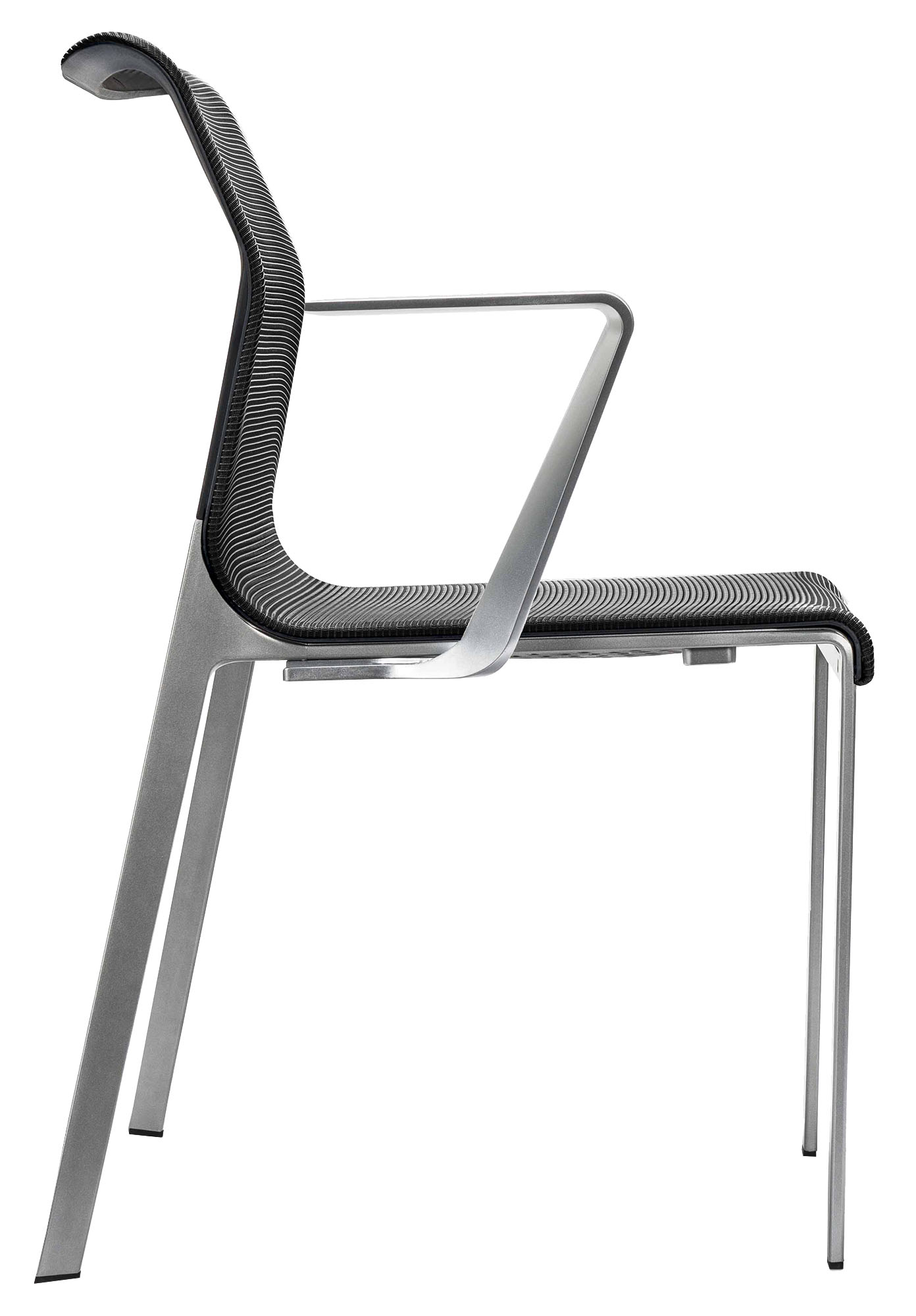 Эргономический стул Soho Design Pegus (с подлокотниками сетка), чёрный