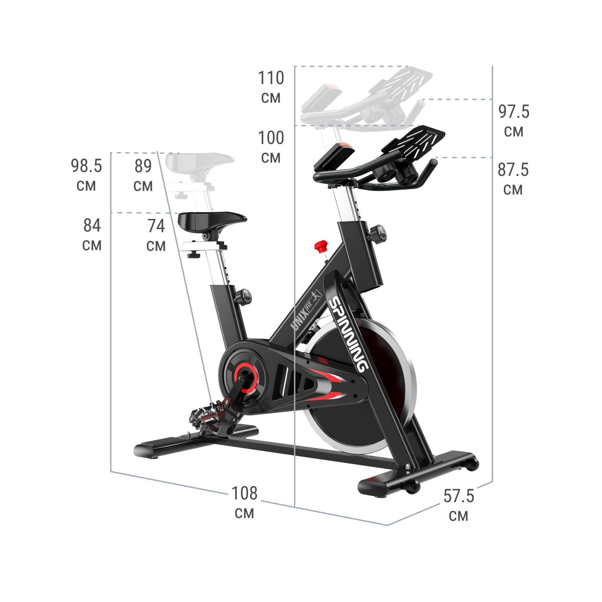 Спин-байк Unix Fit SB-620