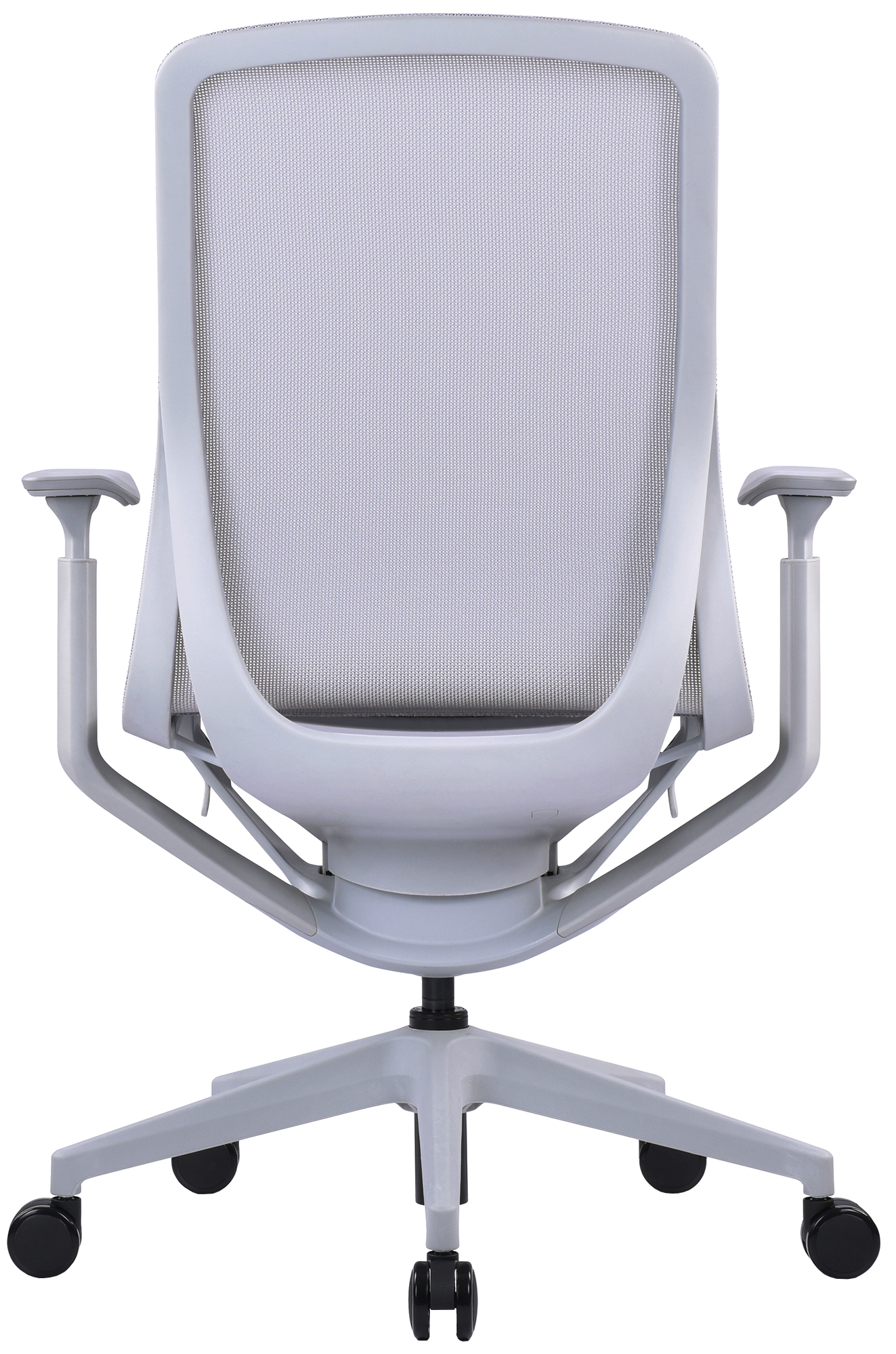 Эргономичное кресло Aria светло-серое