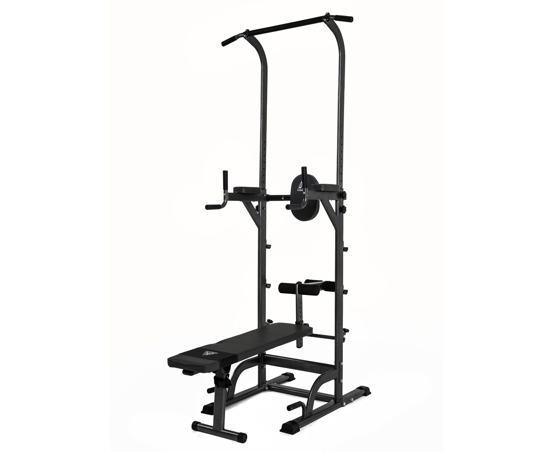 Турник/пресс/брусья DFC G-series с прямой скамьей с валиками