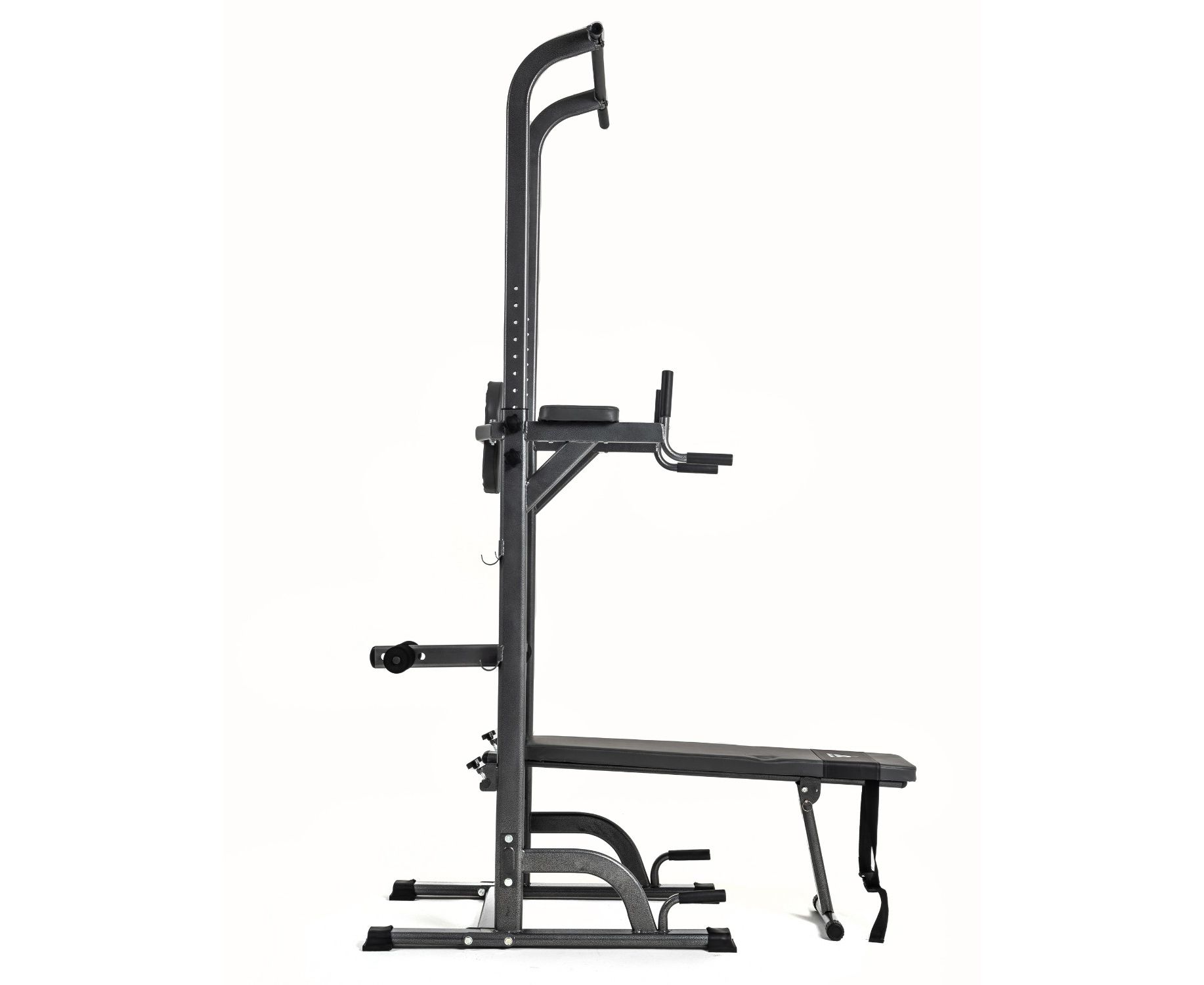 Турник/пресс/брусья DFC G-series с прямой скамьей с валиками