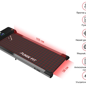 Беговая дорожка Unix Fit R-200