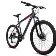Велосипед Aspect NICKEL 26 16" Серо-красный (2022)