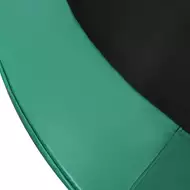 Батут Arland премиум 8 ft с внутренней страховочной сеткой и лестницей, тёмно-зелёный