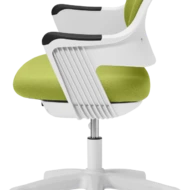 Эргономичное кресло Falto ROBO SY-1101 (спинка/сиденье зеленое / каркас белый)