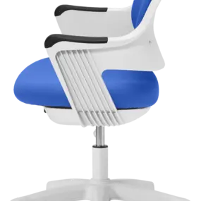 Детское эргономичное кресло Falto ROBO (слайдер сиденья, подножка, ткань, синий)