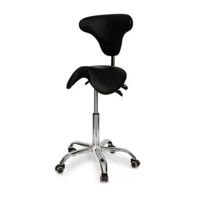 Стул-седло SmartStool S04B Черный PU 556-17