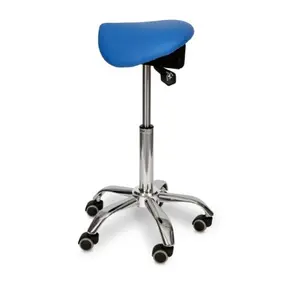 Стул-седло SmartStool Мини S05 Светло-голубой PU 884-41