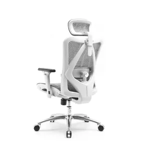 Эргономичное кресло Falto Viva Air (2D поясничный упор, сетка, каркас серый, серый)