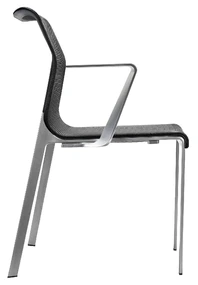 Эргономический стул Soho Design Pegus (с подлокотниками сетка), чёрный