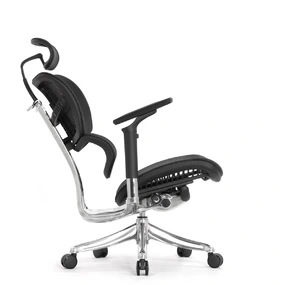 Анатомическое кресло Falto Fly 2 (динамичный подголовник, подлокотники 6D (360), сетка, чёрный)