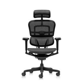 Эргономичное кресло Falto Ergohuman 2 Ultra (наклон вперёд, сетка, чёрный)