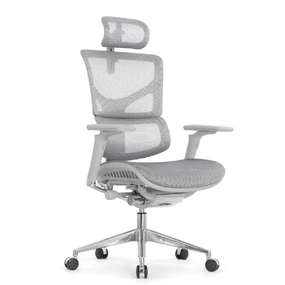 Эргономичное кресло Falto Sail 2 (динамичный поясничный упор, подлокотники 6D (360), сетка, светлый)